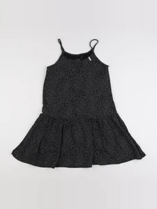 IKKS - robe noir, blanc - 10 ans