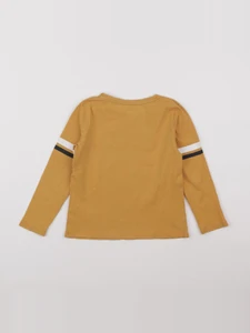 Vertbaudet - tee-shirt jaune, or - 5 ans