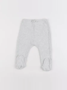 Zara - legging gris - 6/9 mois