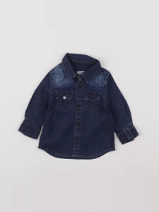 IKKS - chemise bleu - 3 mois