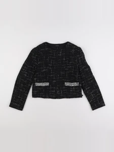 IKKS - veste noir - 10 ans