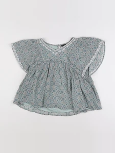 IKKS - blouse vert - 10 ans