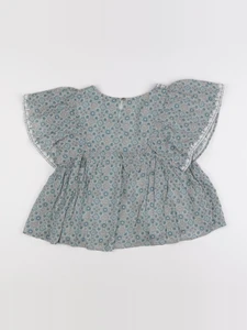 IKKS - blouse vert - 10 ans