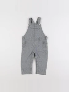Vertbaudet - salopette gris - 12 mois