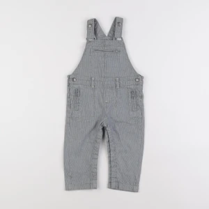 Vertbaudet - salopette gris - 12 mois