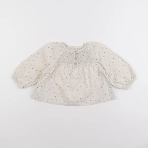 Vertbaudet - blouse coton beige - 18 mois