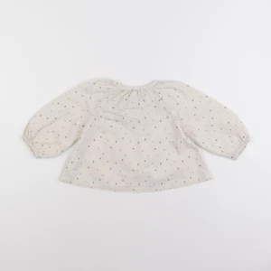 Vertbaudet - blouse coton beige - 18 mois