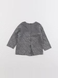 Vertbaudet - tee-shirt gris - 6 mois
