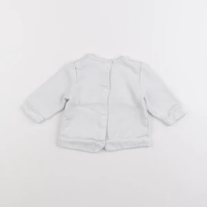 Vertbaudet - sweat gris - 3 mois