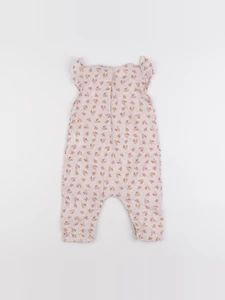Vertbaudet - combinaison rose - 9 mois