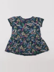 Vertbaudet - robe vert - 4 ans