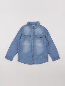 Vertbaudet - chemise bleu - 6 ans