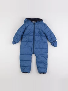Vertbaudet - combi-pilote bleu - 2 ans