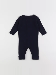 Vertbaudet - combinaison bleu - 6 mois