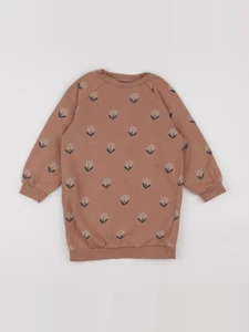 Vertbaudet - robe marron - 5 ans