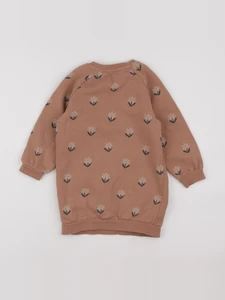 Vertbaudet - robe marron - 5 ans