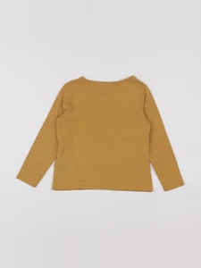 Vertbaudet - tee-shirt jaune - 5 ans