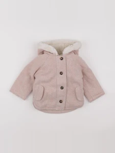 Vertbaudet - manteau rose - 18 mois