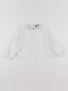 Okaidi - tee-shirt blanc - 4 ans