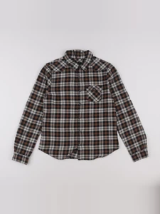 IKKS - chemise gris, noir - 12 ans