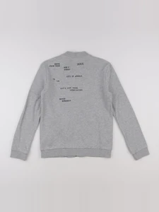 IKKS - sweat imprimé au dos gris - 12 ans