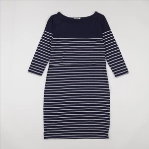 Vertbaudet - robe allaitement bleu, blanc - 34