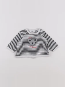 Boutchou - sweat noir - 3 mois