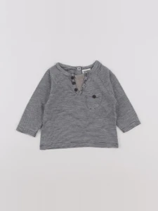 Tape à l'oeil - tee-shirt bleu - 6 mois