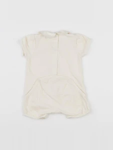 Vertbaudet - combinaison beige - 6 mois
