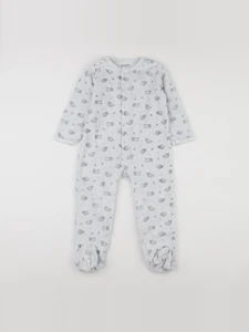 Vertbaudet - pyjama velours bleu - 3 ans