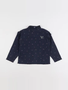 Vertbaudet - sous-pull bleu - 4 ans