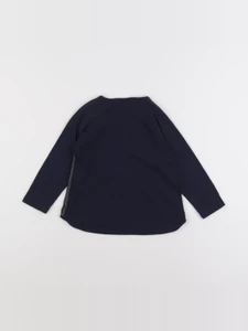 Petit Bateau - tee-shirt bleu - 18 mois