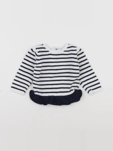 Vertbaudet - pull bleu - 9 mois