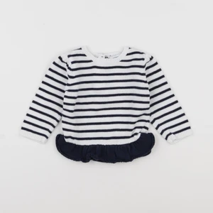 Vertbaudet - pull bleu - 9 mois