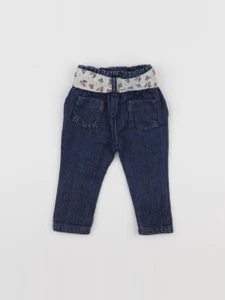 Vertbaudet - jean bleu - 3 mois