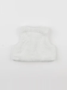 Tape à l'oeil - gilet blanc - 3 mois