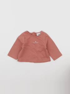 Tape à l'oeil - tee-shirt rose - 1 mois
