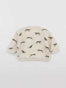 Little Cigogne - sweat beige - 12 mois