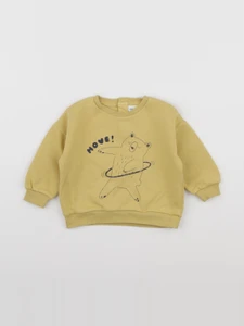 Tape à l'oeil - sweat jaune - 9 mois