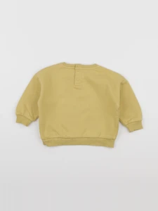 Tape à l'oeil - sweat jaune - 9 mois
