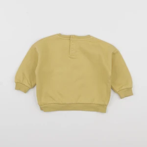 Tape à l'oeil - sweat jaune - 9 mois