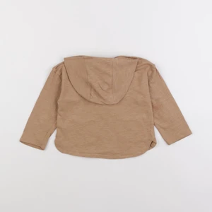 Vertbaudet - tee-shirt marron - 18 mois