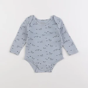 Vertbaudet - body bleu - 12 mois