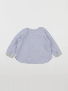Zara - blouse bleu - 9/12 mois