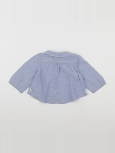Cyrillus - blouse bleu - 12 mois
