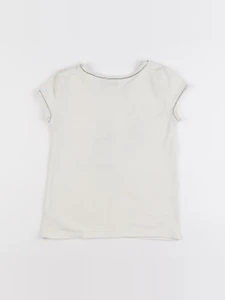 IKKS - tee-shirt beige - 8 ans