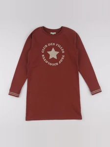 Vertbaudet - robe marron - 10 ans