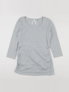 Seraphine - tee-shirt grossesse bleu - s