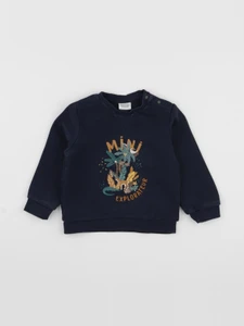 Tape à l'oeil - sweat bleu - 24 mois