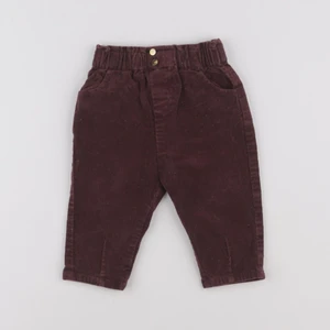 Vertbaudet - pantalon violet - 9 mois
